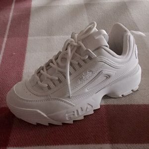 Fila White Chucky Sneaker Disruptor 2 Premium
